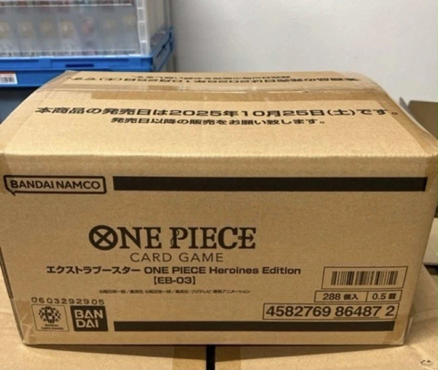 ONE PIECE Card Booster Box Case Sealed EB-03 Heroines Edition Japanese