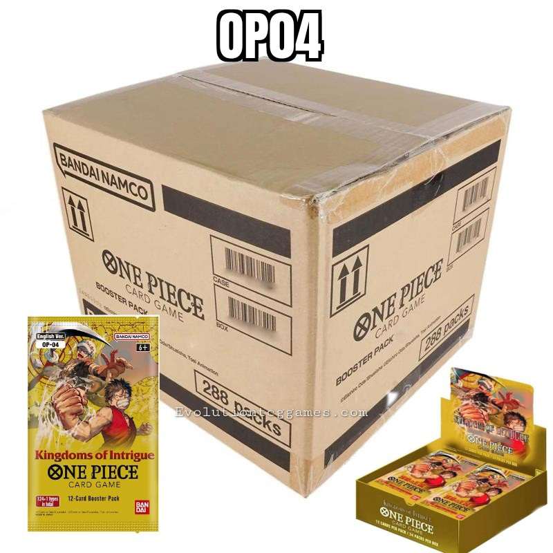 ONE PIECE Card Booster Box Case Sealed OP04  JAPANESE PRE ORDER