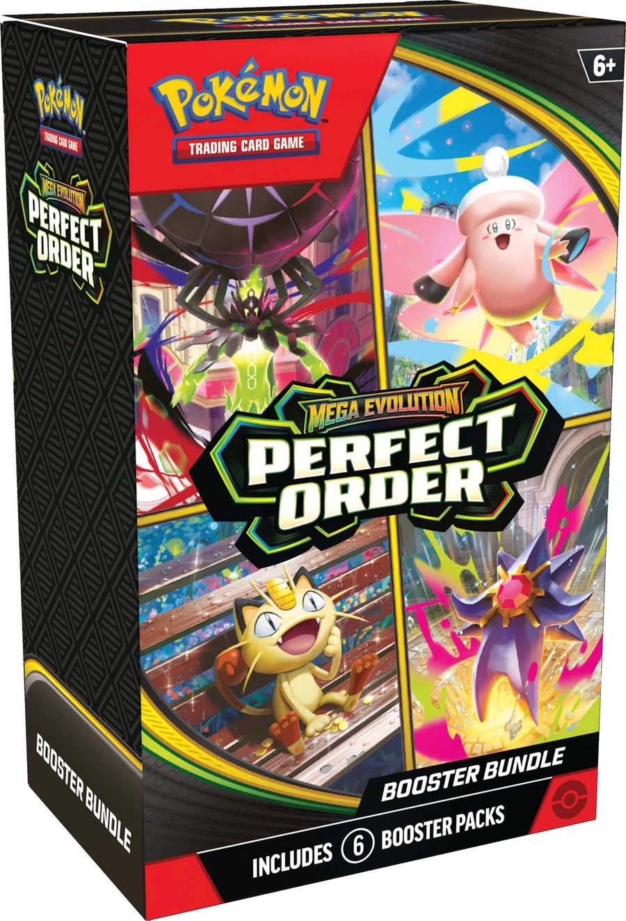 Pokemon Trading Card Game: Mega Evolution - Perfect Order Booster Bundle