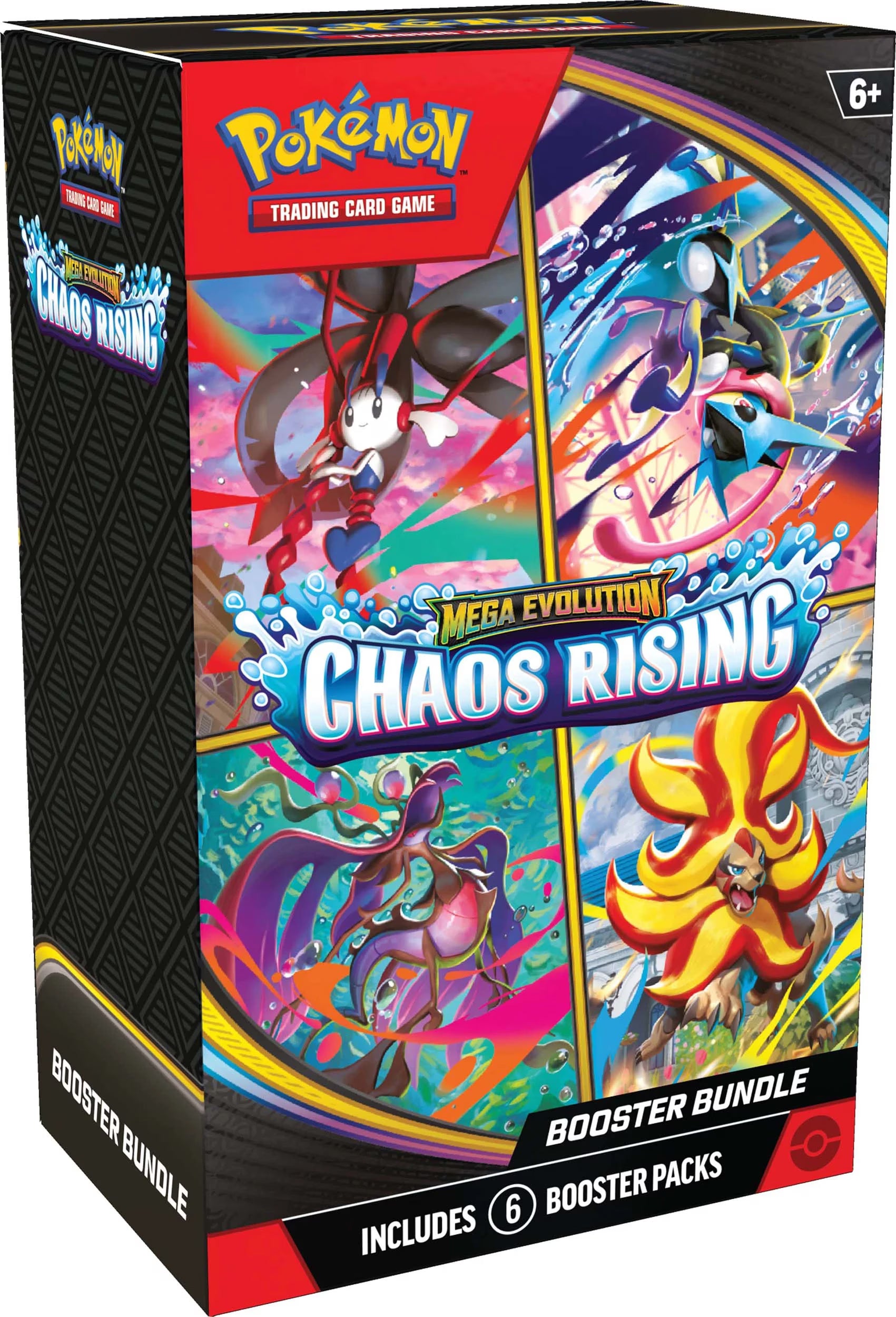Pokemon Trading Card Game: Mega Evolution Chaos Rising Booster Bundle