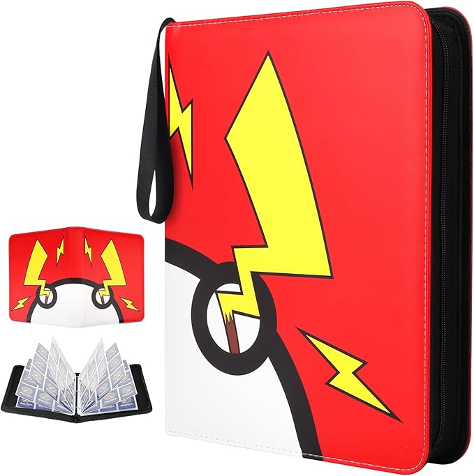 9-Pocket Trading Card Binder RED