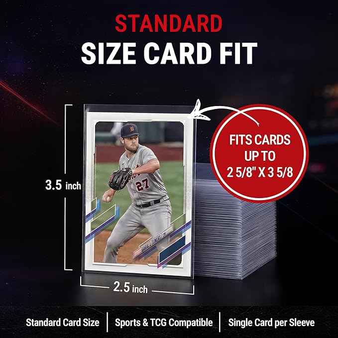 Ultra PRO Trading Card Clear Soft Sleeves 100-Pack - Standard Card Size