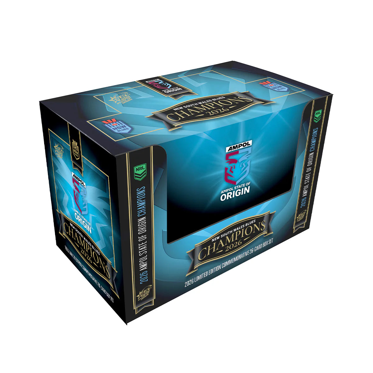 2026 Select State of Origin Champions NSW Blues 10-Box CDU Card Set Display