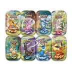 Pokémon TCG: Scarlet & Violet-Prismatic Evolutions Mini Tin Display (8 Tins)