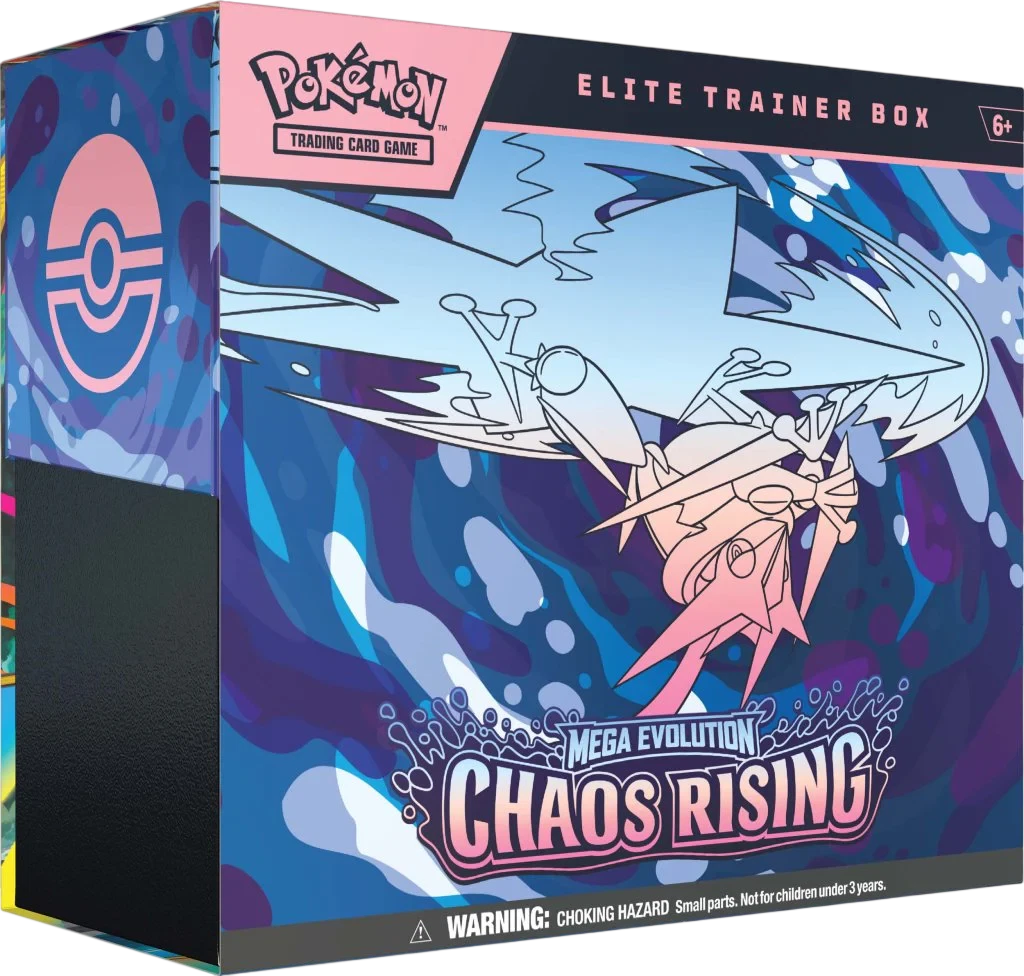 Pokemon Trading Card Game: Mega Evolution Chaos Rising Elite Trainer Box