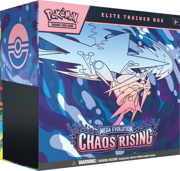 Pokemon Trading Card Game: Mega Evolution Chaos Rising Elite Trainer Box