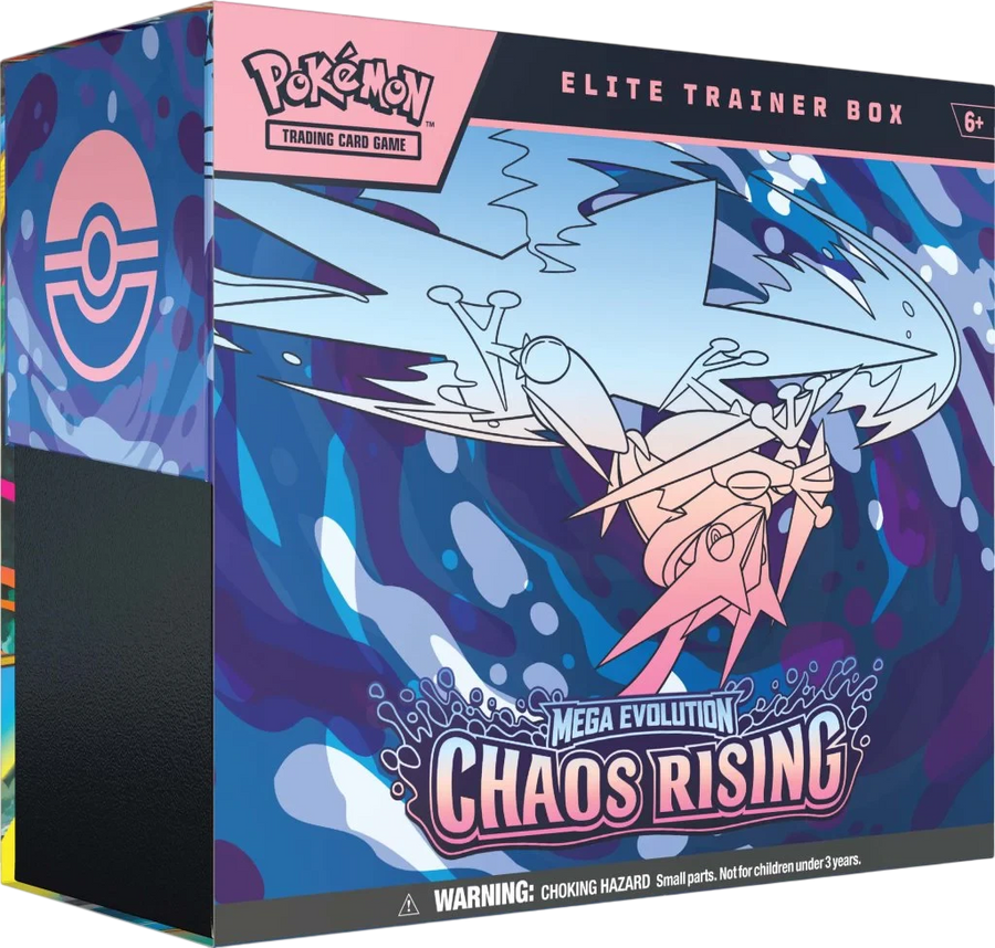 Pokemon Trading Card Game: Mega Evolution Chaos Rising Elite Trainer Box